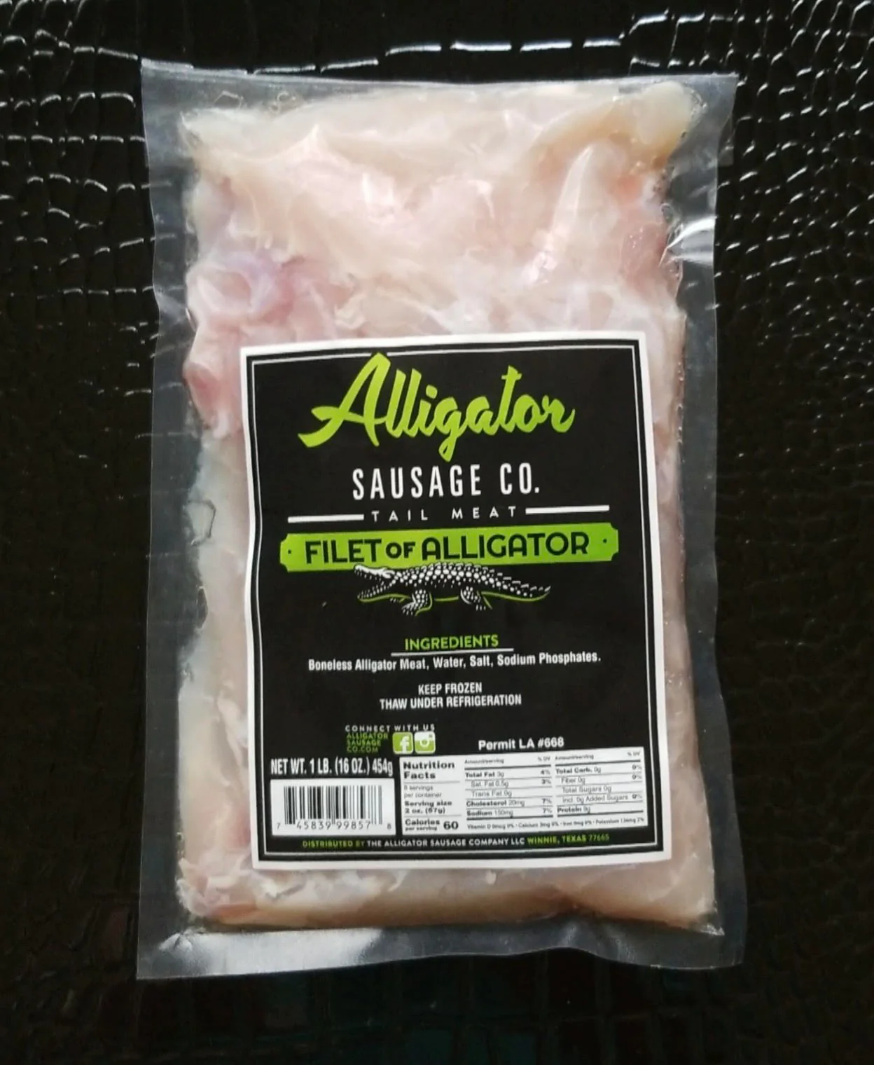 Alligator Tail - Filet of Alligator